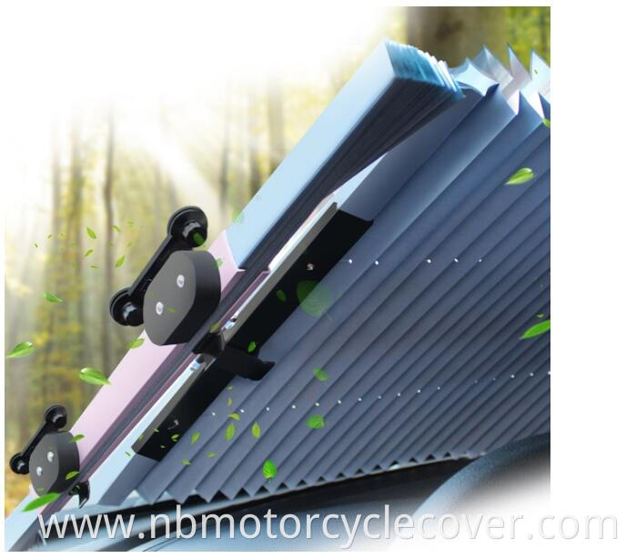 Most popular suv uv proof retractable aluminium universal customized car sun shades roller blinds